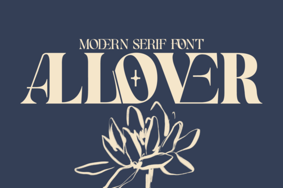 Allover Modern: A Premium Serif Typeface for Editorial Design