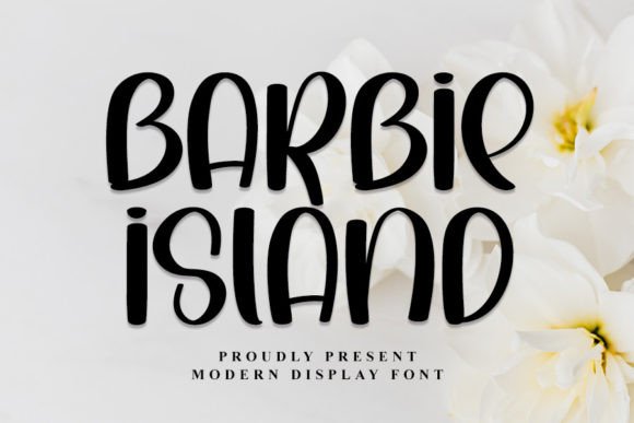 Barbie Island: The Script Handwritten Typeface for Campaign Design