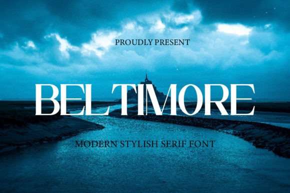 Beltimore: The Modern Serif Typeface for Digital Experiences