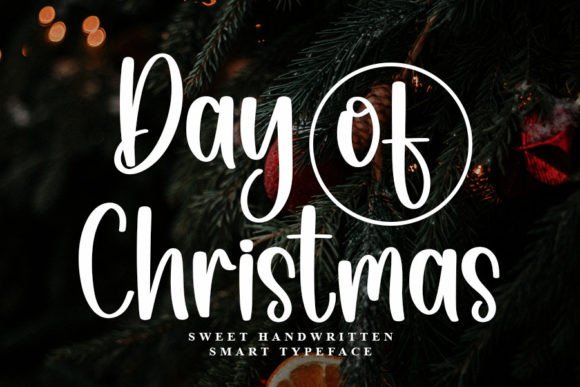 Day of Christmas: The Perfect Handwritten Font for Branding