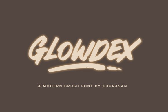 Glowdex: The Bold Script Handwritten Font for Creative Makers