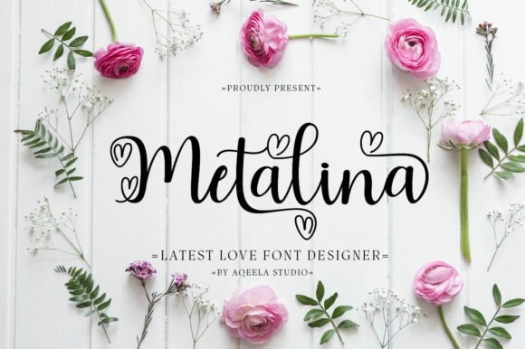Metalina: The Premium Handwritten Font for Elevating Your Brand Identity