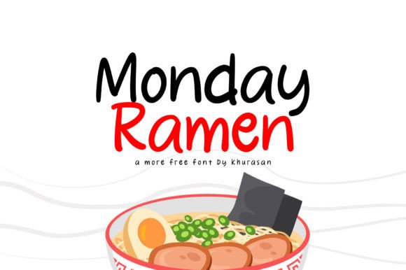Monday Ramen: The Handwritten Typeface That Boosts Campaign Creativity