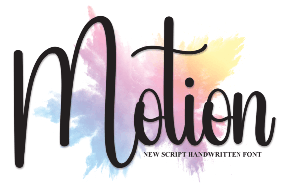 Motion: The Handwritten Font That Elevates Digital Experiences