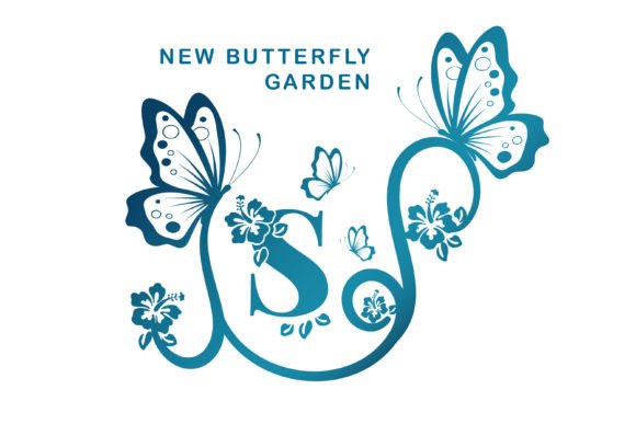 New Butterfly Garden Monogram: A Premium Display Typeface for Campaigns