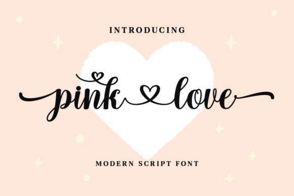 Pink Love: The Elegant Script Typeface for Handmade Branding