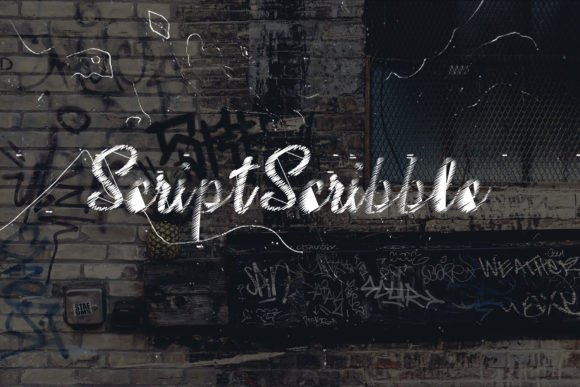 Script Scribble: A Modern Handwritten Typeface for Authentic Branding