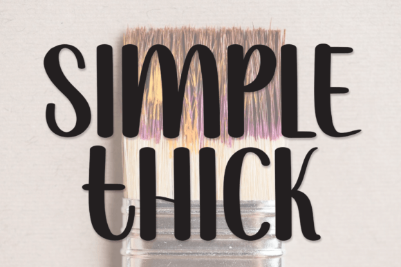 Simple Thick: The Friendly Typeface That Elevates Small Business Branding