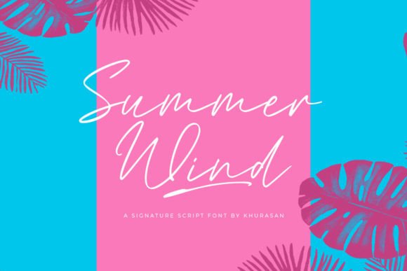Summer Wind: The Perfect Script Typeface for Small Business Branding