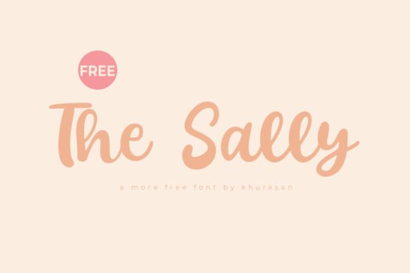 The Sally: A Bold Script Typeface for High-Impact Campaigns