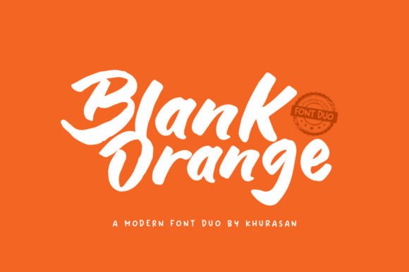 Why Blank Orange Duo is the Perfect Typeface for Modern Web Design