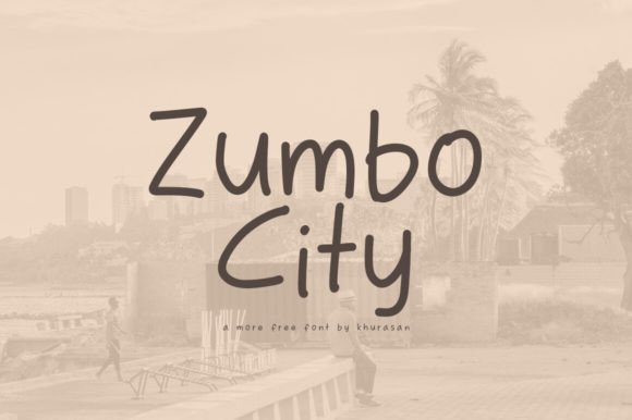 Zumbo City: The Perfect Handwritten Font for Crafters and Sellers
